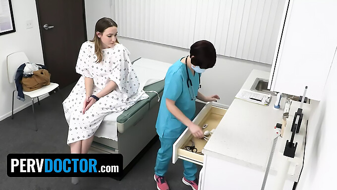 A young woman seeks medical attention from a lustful physician in exchange for a prescription