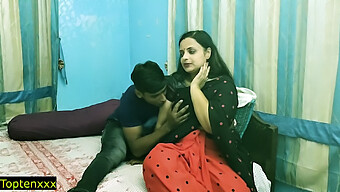 Young Indian Man Secretly Having Sex With Attractive Wife At Home