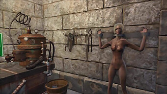 Erforsche Die Sündigen Geheimnisse Einer Postapokalyptischen Burg In Diesem Fallout 4 Hentai Abenteuer