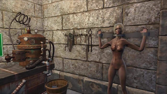 Explore the sinful secrets of a post-apocalyptic castle in this Fallout 4 hentai adventure