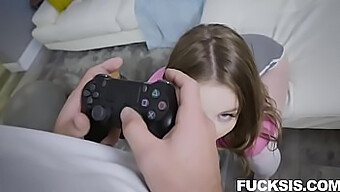 Amateur Step-Siblings Engage In Hardcore Sexual Encounter