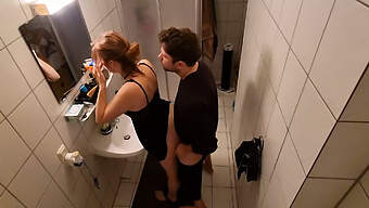 Amateur Student Caught On Hidden Camera Fucking In The Dorm Bathroom