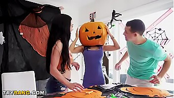 Stepmom Tia Cyrus In A Hilarious Pumpkin-Themed Prank