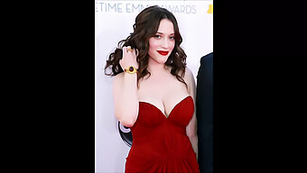 Kat Dennings' Solo Session With Intense Climax