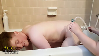 A Submissive'S Basic Shower Enema For Anal Play