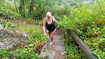 Pov Blowjob On Hiking Trail With Public Nudity And Cum Swallowing