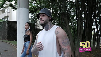 Nyusha, A Street Prostitute, Records A Video With A Tattoed Man For 50 Reais In This Explicit Video