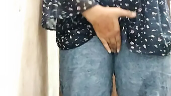 A Young Indian Coed'S Solo Bath Time Turns Into A Steamy Homemade Video