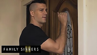 Ramon Nomar และ Kenzie Reeves มีส่วนร่วมในการเผชิญหน้าทางเพศที่เร่าร้อน - Family Sinners