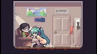 Pixel Art Hatsun Miku Menjadi Nakal Dalam Hentai Berbasis Suara Ini