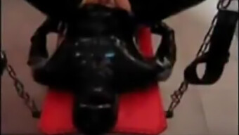 Latex-Clad Mistress Dominates With Strapon On Webcam