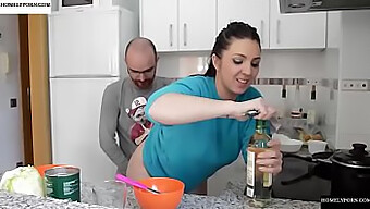 Hot And Steamy Kitchen Sex With Pamela Sanchez And Jesus